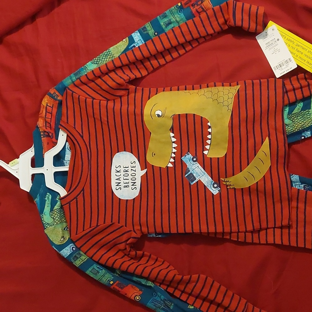 Carter's boys 4 piece pj set